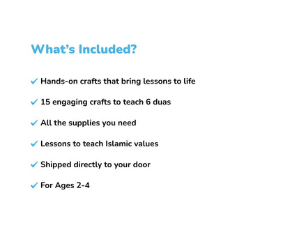 Daily Duas Jr. Play & Learn Kit