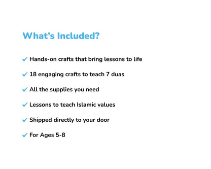 Daily Duas Play & Learn Kit