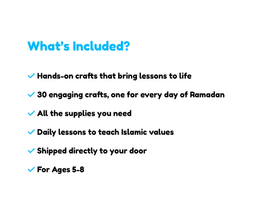 Ramadan Play & Learn Kit 2025